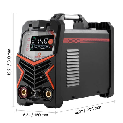 TIG Welder, 205A 3-In-1 Welding Machine (Large LED Display)- DC TIG/DC Pulse TIG/MMA(Stick), Electric Welder with IGBT Inverter High-Frequency Start - Image 8