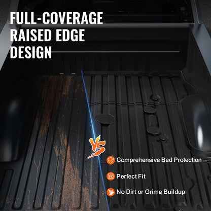 Truck Bed Mat Fit 2017-2024 Ford F250/F350 TPE Truck Bed Liner Accessories - Image 3