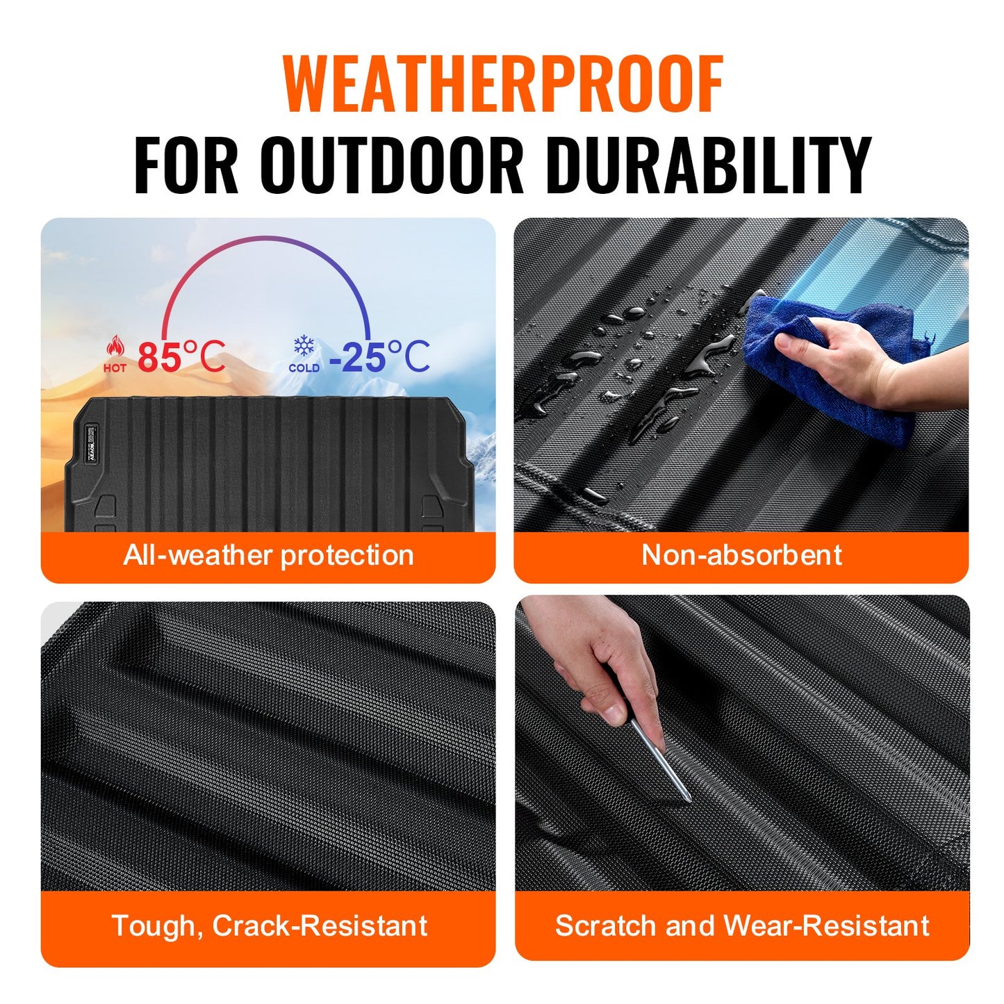 Truck Bed Mat Fit 2023-2024 Chevrolet Colorado/GMC Canyon Truck Bed Liner - Image 6