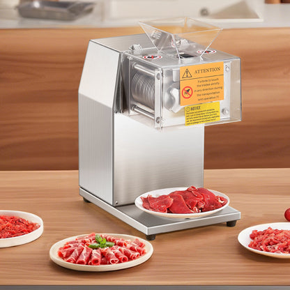 Electric Meat Cutter Machine 850W Commercial Meat Slicer Cutting Machine - Image 8