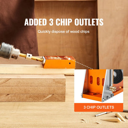 30 Pcs Pocket Hole Jig Kit, Adjustable & Easy to Use Pocket Hole Jig System with Step Drills, Wrenches, Drill Stop Rings, and Square Drive Bits, Dual Scale Marks for DIY Carpentry Projects - Image 6
