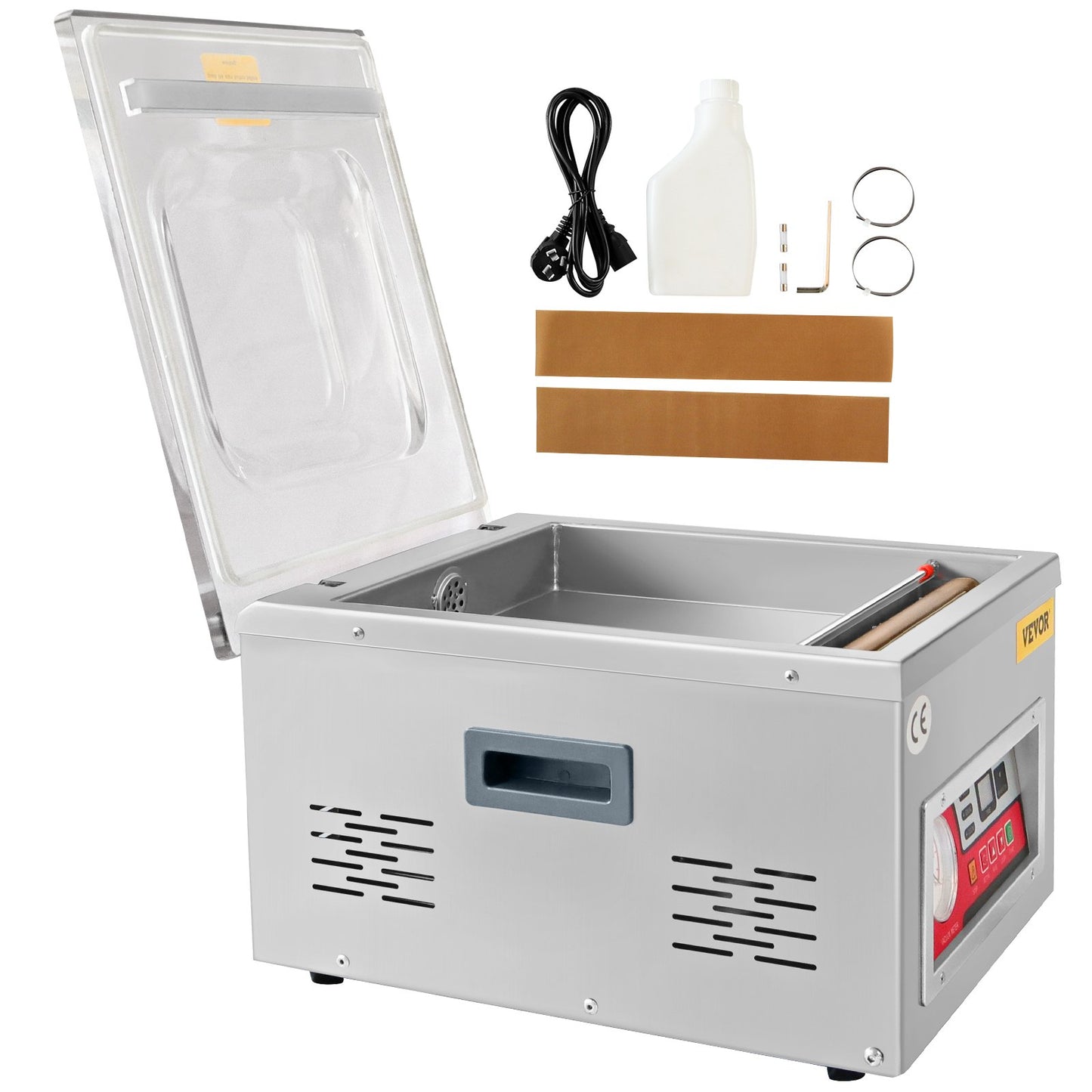 Chamber Vacuum Sealer Vacuum Packaging Machine 6.5 cbm/h Pump Rate 220V - Image 9