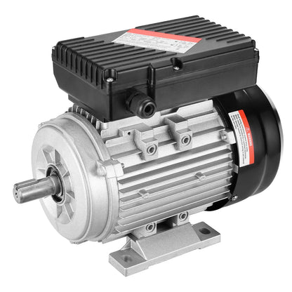 0.75KW Electric Motor 1400 rpm, AC 220~240V 5.45A, 80, B3 Frame, Air Compressor Motor Single Phase, 19mm Keyed Shaft, CW/CCW Rotation for Agricultural Machinery and General Equipment - Image 9