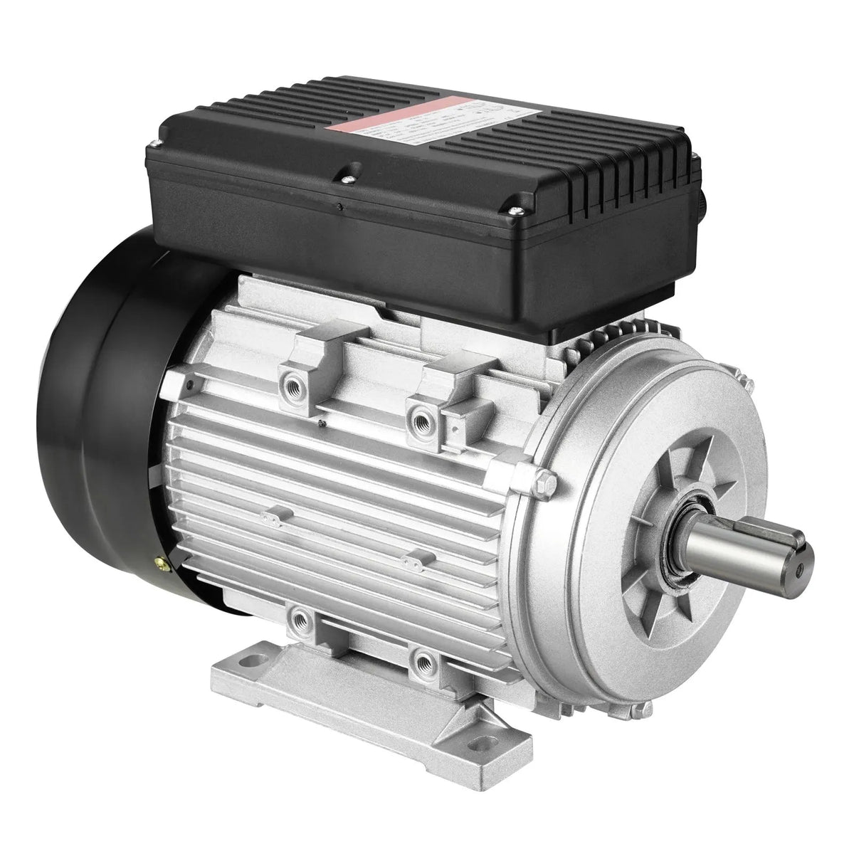 2.2KW Electric Motor 2800 rpm, AC 220~240V 13.8A, 90L, B3 Frame, Air Compressor Motor Single Phase, 24mm Keyed Shaft, CW/CCW Rotation for Agricultural Machinery and General Equipment