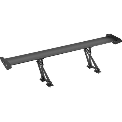 GT Wing Car Spoiler, 43.3 inch Universal Spoiler with Single Deck, Adjustable Lightweight Aluminum, Car Rear Spoiler Wing, Racing Spoiler BGW/JDM Drift Black