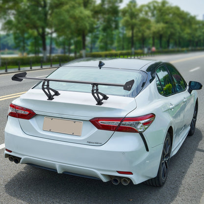 GT Wing Car Spoiler, 43.3 inch Universal Spoiler with Single Deck, Adjustable Lightweight Aluminum, Car Rear Spoiler Wing, Racing Spoiler BGW/JDM Drift Black - Image 8