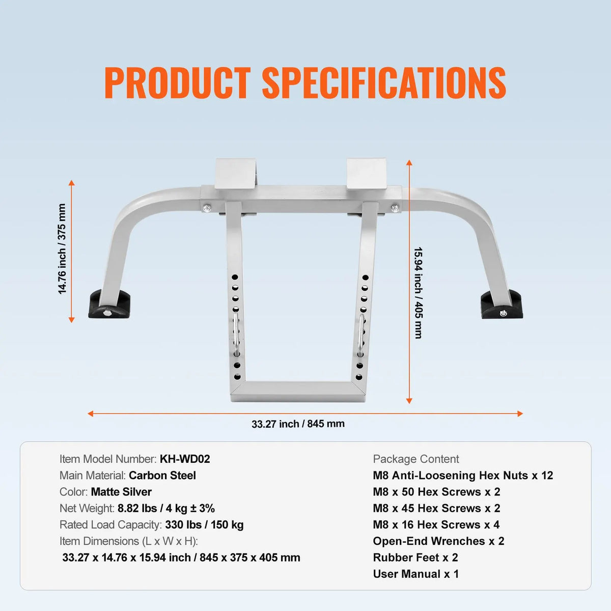 Ladder Stabilizer with Wing Span Heavy Duty Steel Roof Hook Stabilizer - Image 7