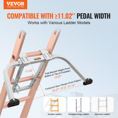 Ladder Stabilizer with Wing Span Heavy Duty Steel Roof Hook Stabilizer - Image 2