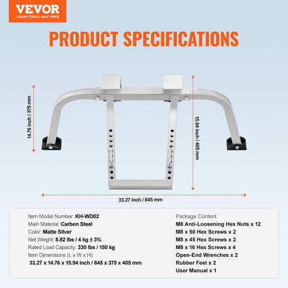 Ladder Stabilizer with Wing Span Heavy Duty Steel Roof Hook Stabilizer - Image 7