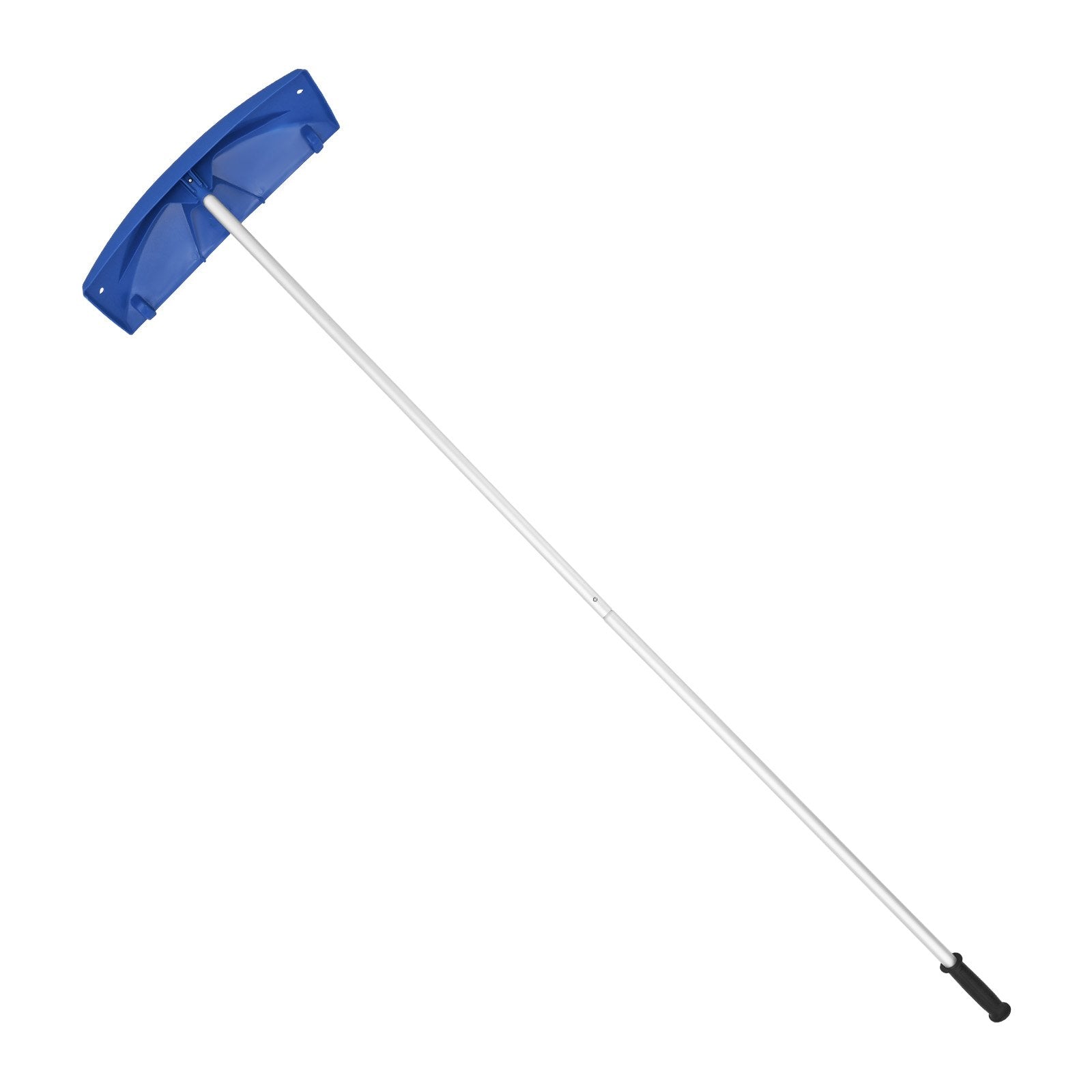 Snow Roof Rake, 60cm PP Plastic Blade, 1.18-5.55 m Adjustable Roof Snow Scraper with Wheels, Anti-Slip Handle Snows Removal Tool, Lightweight House Rooftop Rake for Leaves Debris Removal - Image 9