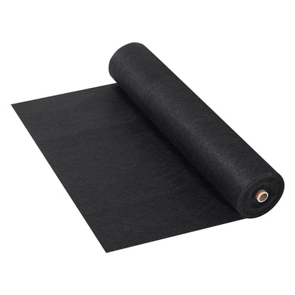 Non Woven Geotextile Fabric Under Gravel, 6x100FT 8OZ Driveway Fabric Landscape Fabric, Heavy Duty Weed Barrier Fabric, Ground Cover Weed Control Fabric, French Drains Drainage Fabric, Black - Image 9