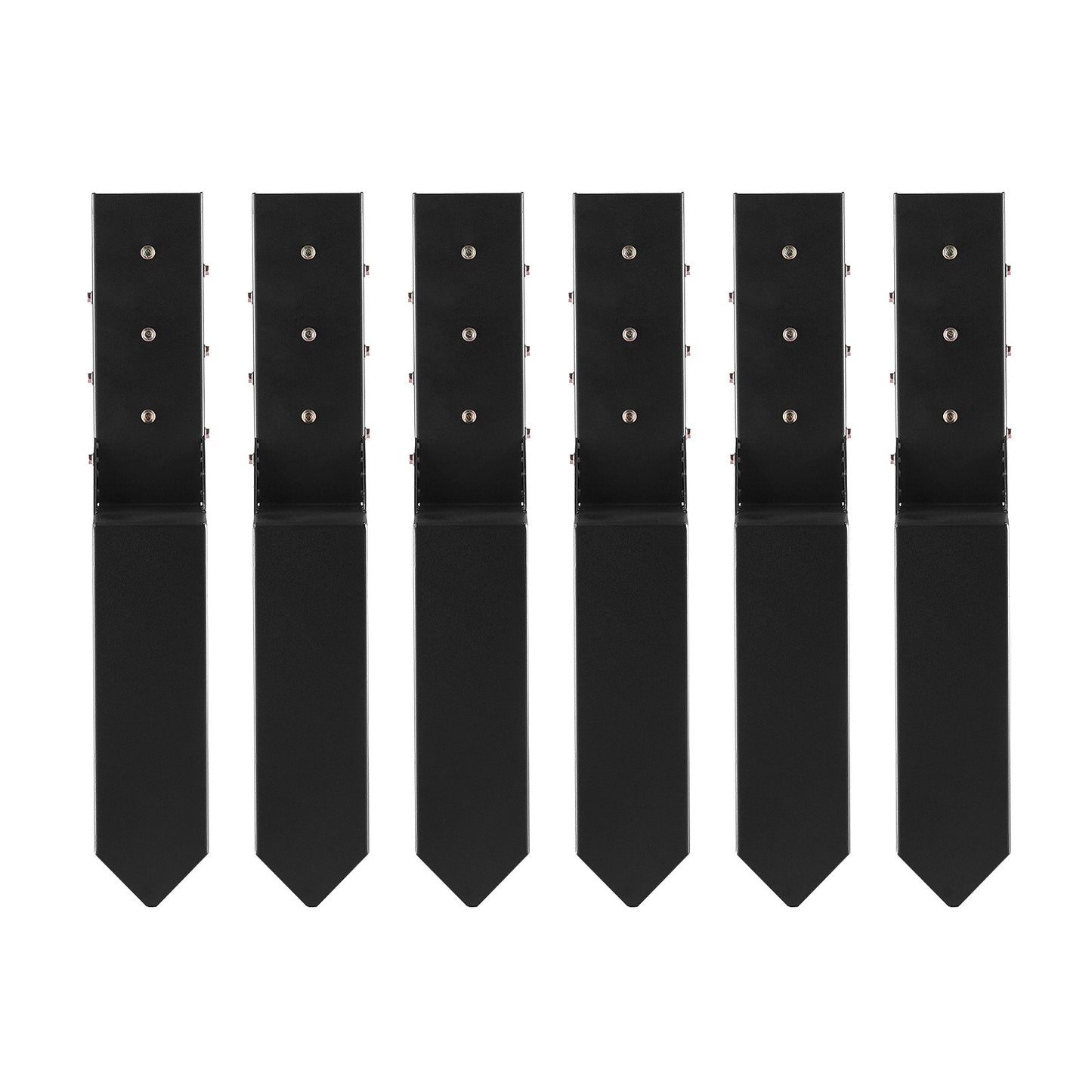 Fence Post Anchor Repair Kit 6 Pack Inner Support Stakes Repair