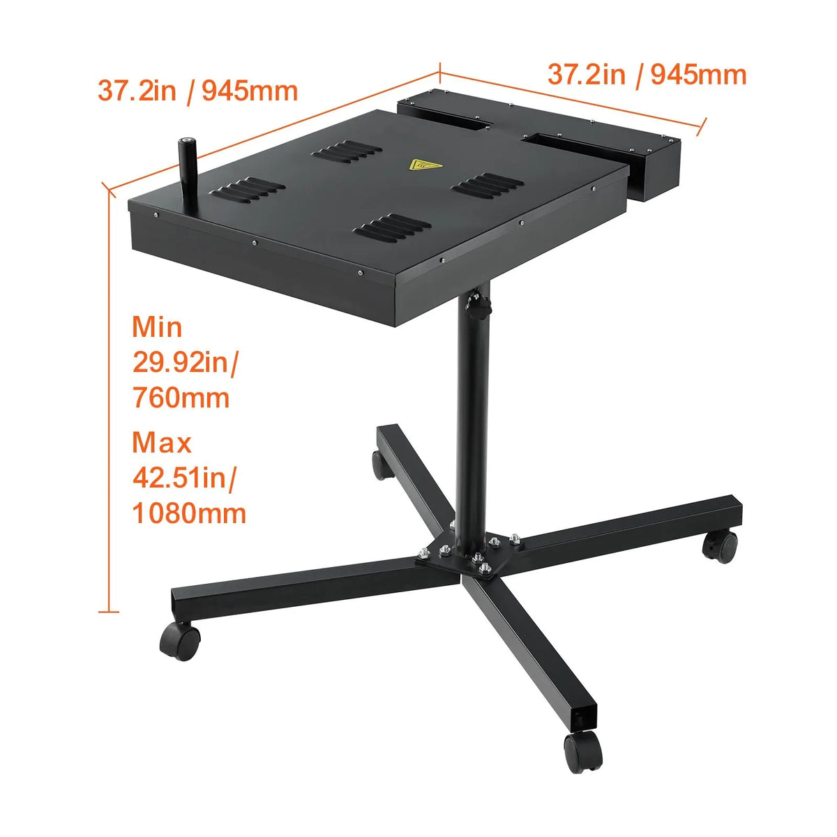 Flash Dryer, 16 x 16 inch Flash Dryer for Screen Printing, 0-750℉ Temperature Control, High Power Silk Screen Printing Dryer with Height Adjustable Stand, 360° Rotation, T-Shirt Curing Machine - Image 8
