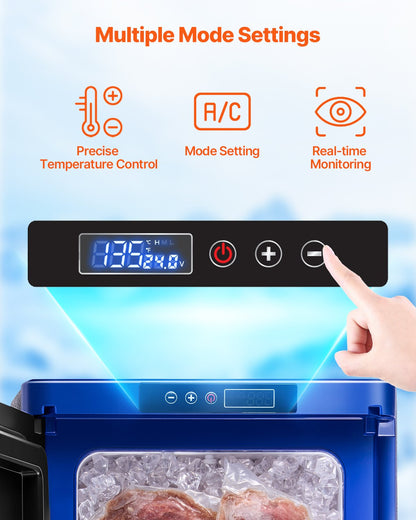 Portable Car Refrigerator Freezer Compressor 20L Single Zone for Car Home - Image 5