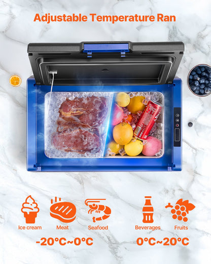 Portable Car Refrigerator Freezer Compressor 35L Single Zone for Car Home - Image 4