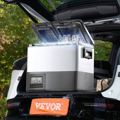 Portable Car Refrigerator Freezer Compressor 45L Dual Zone for Car Home - Image 8