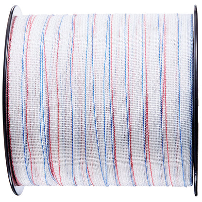 Electric Fence Tape, 1640Ft 500M Polytape Fencing Hot Wire, 3/4" Width 6 Stainless Steel Strands for Reliable Conductivity, UV & Rust Resistance, Portable Polywire for Horse Cattle Livestock
