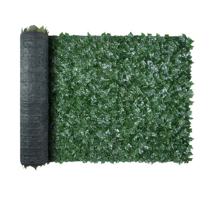 Ivy Privacy Fence, 1500 x 2490 mm Artificial Green Wall Screen, Greenery Ivy Fence with Strengthened Joint, Faux Hedges Vine Leaf Decoration for Outdoor Garden, Yard, Patio Decor - Image 9