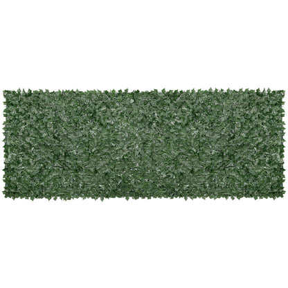 Ivy Privacy Fence, 59 x 158in Artificial Green Wall Screen, Greenery Ivy Fence w/ Mesh Cloth Backing and Strengthened Joint, Faux Hedges Vine Leaf Decoration for Outdoor Garden, Yard, Balcony - Image 9