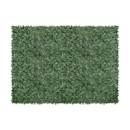 Ivy Privacy Fence, 1830 x 2440 mm Artificial Green Wall Screen, Greenery Ivy Fence with Mesh Cloth Backing and Strengthened Joint, Faux Hedges Vine Leaf Decoration for Outdoor Garden, Yard - Image 9