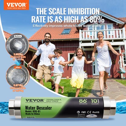 Whole House Salt Free Descaler Physical Scale Descaler System SAAS Alloy - Image 2