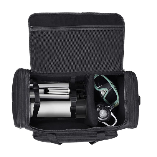 Telescope Case, 560 mm, Telescope Storage Bag with Fixed Buckles, Multi-Pocket & Detachable Divider for Telescope, Shock-Absorbent Telescope Carrying Case to Easily Secure Optical Tube & Tripod