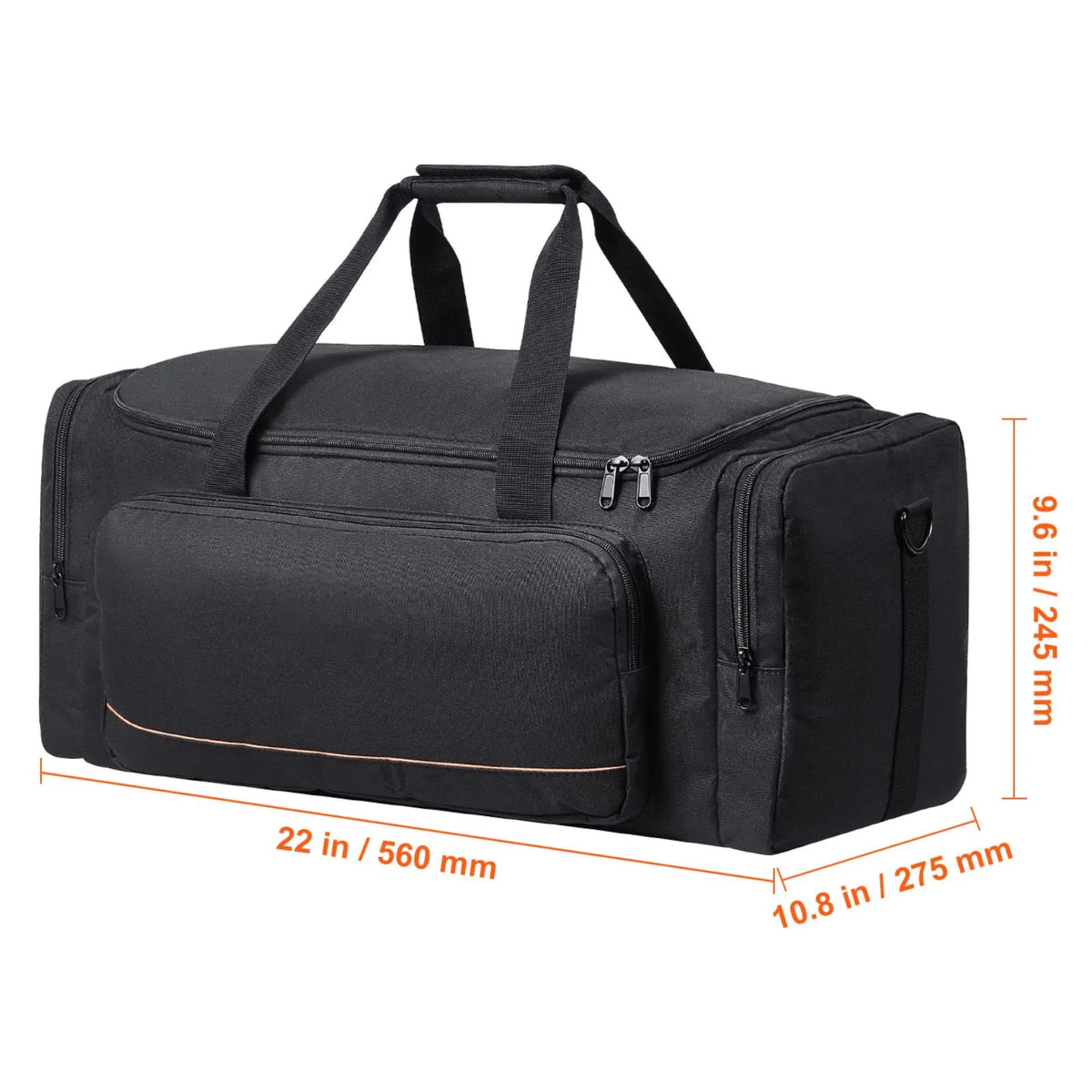 Telescope Case, 560 mm, Telescope Storage Bag with Fixed Buckles, Multi-Pocket & Detachable Divider for Telescope, Shock-Absorbent Telescope Carrying Case to Easily Secure Optical Tube & Tripod - Image 8