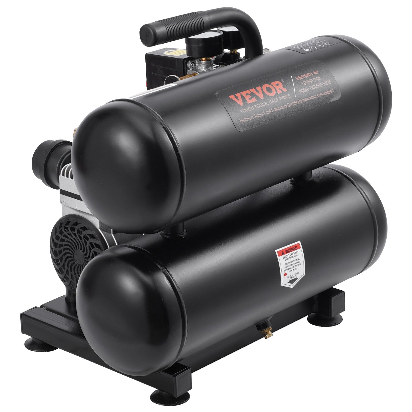 Air Compressor Compact Portable Oil Free Compressor 18L 90 PSI