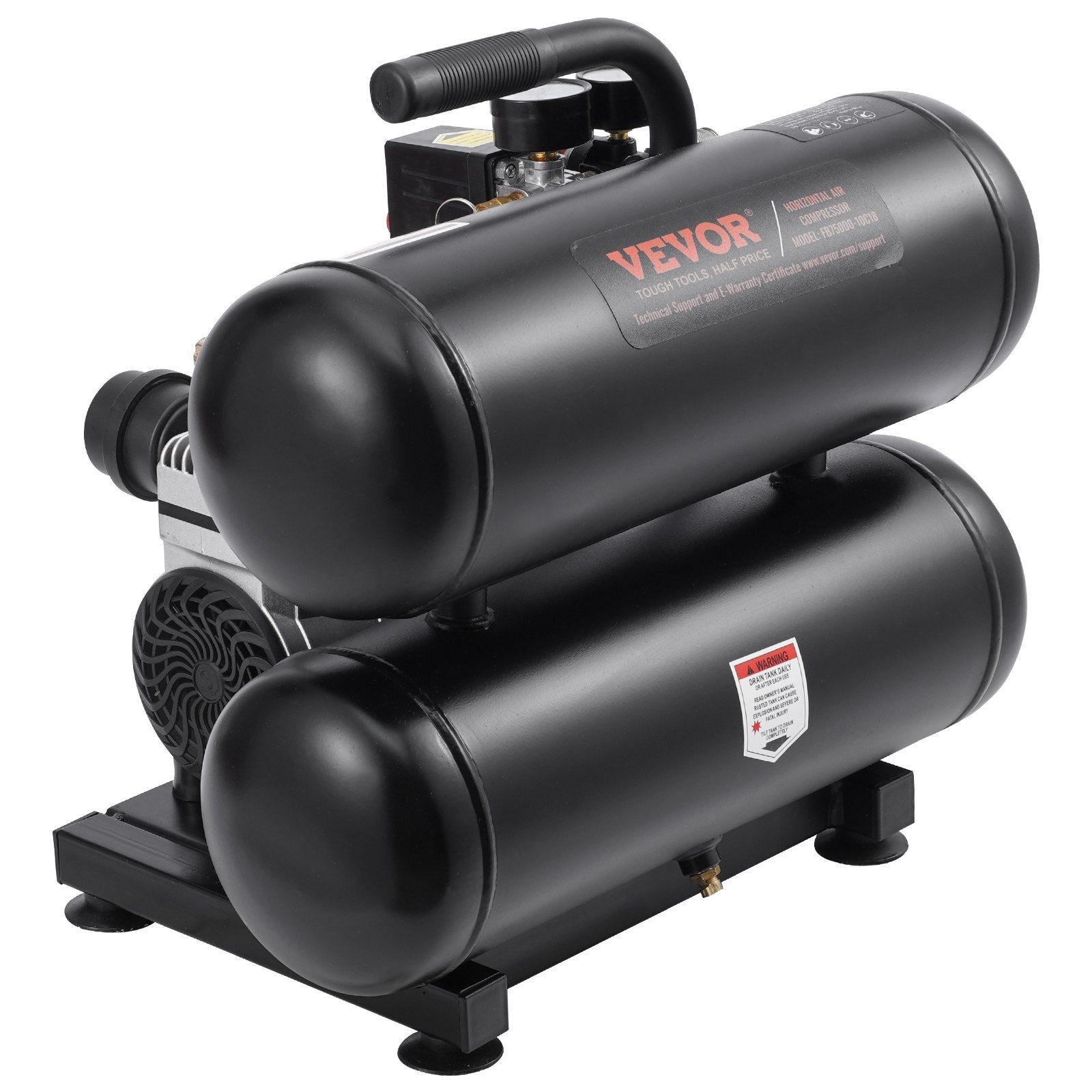 Air Compressor Compact Portable Oil Free Compressor 18L 90 PSI - Image 9