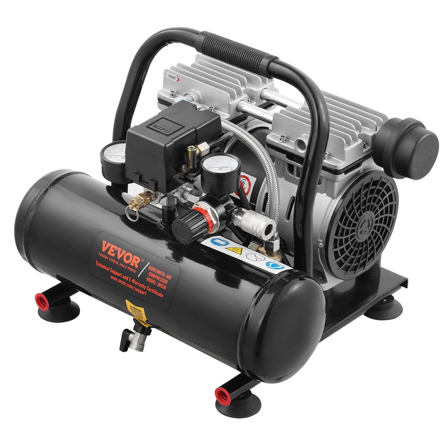 Air Compressor Compact Portable Oil Free Compressor 4L 7bar - Image 9