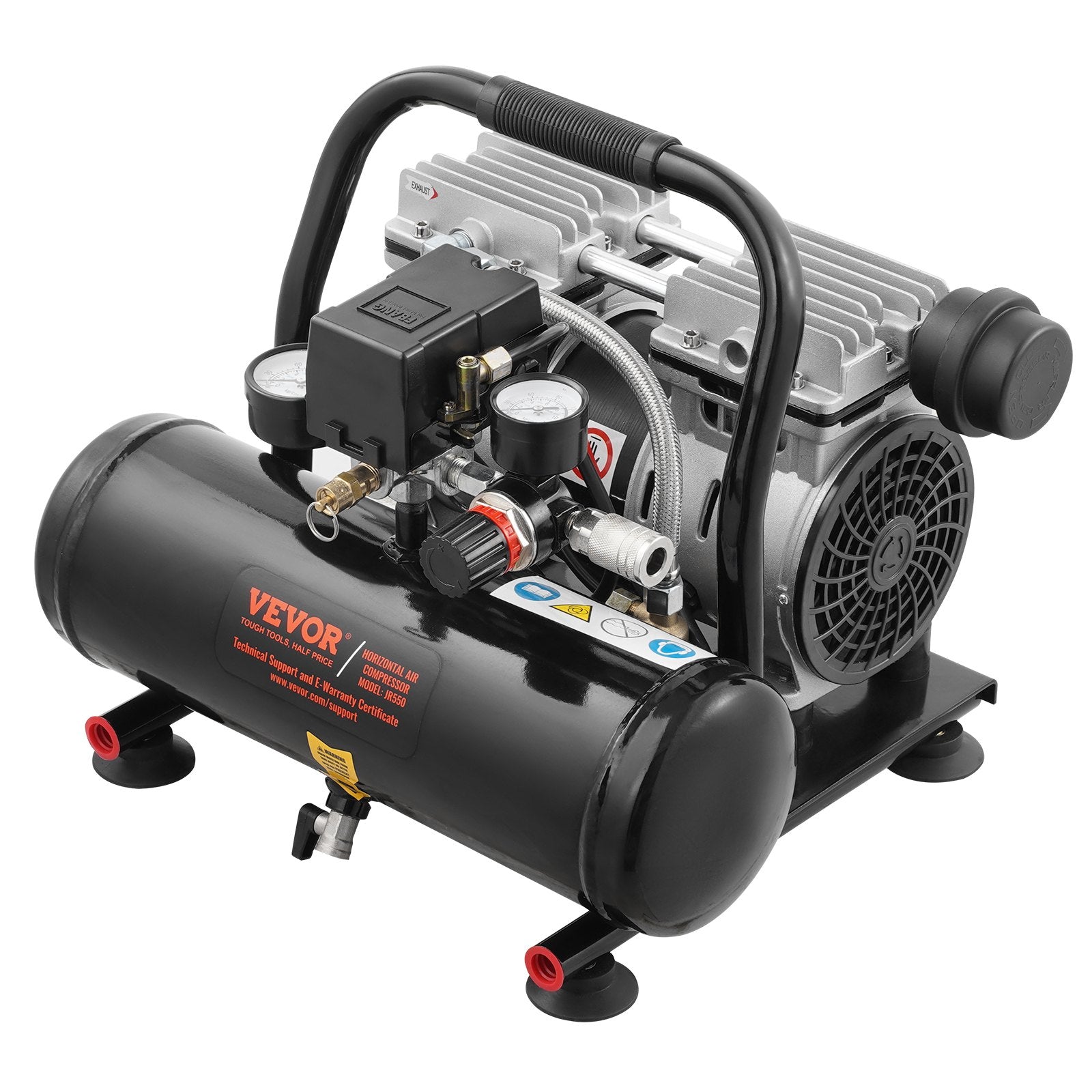 Air Compressor Compact Portable Oil Free Compressor 4L 7bar - Image 9