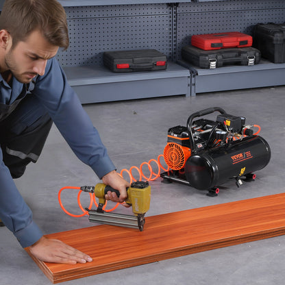 Air Compressor Compact Portable Oil Free Compressor 8L 8bar - Image 8