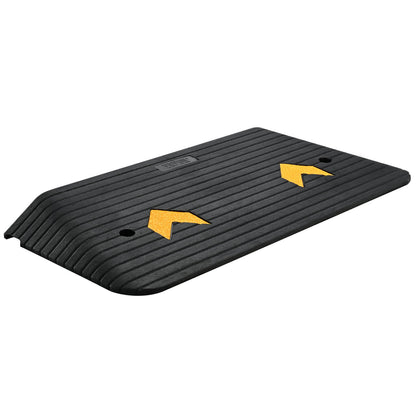 Upgraded Rubber Threshold Ramp, 7.6 cm Rise Door Ramp with 1 Channel, Natural Rubber Car Ramp with Non-Slip Textured Surface, 150 tons Load Capacity Curb Ramp for Wheelchair and Scooter - Image 9