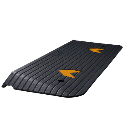 Rubber Threshold Ramp, 5 cm Rise Threshold Ramp Doorway, Recycled Rubber Power Threshold Ramp Rated 15 tons Load Capacity, Non-Slip Surface Rubber Solid Threshold Ramp for Wheelchair and Scooter - Image 9