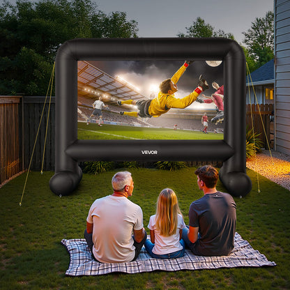 15 ft Inflatable Movie Screen 16:9 600D Movie Projector with Portable Bag - Image 8