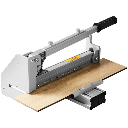 Floor Cutter 330mm, Cuts Vinyl Plank, Laminate, Engineered Hardwood, Siding, 12mm Cutting Depth Effortless And Easy Cutting, Vinyl Plank Cutter for LVP, WPC, SPC, LVT, VCT, PVC, and More