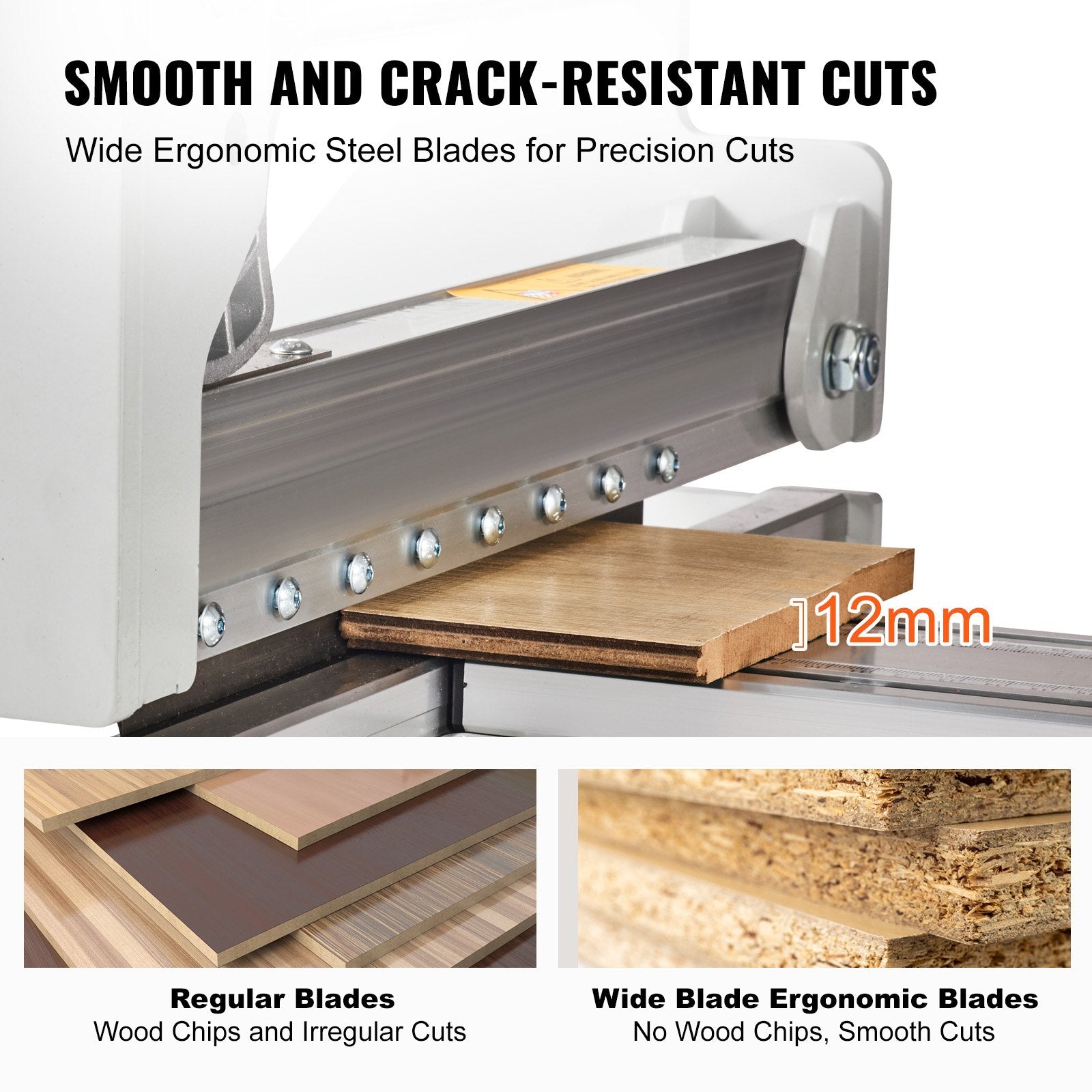 Floor Cutter 330mm, Cuts Vinyl Plank, Laminate, Engineered Hardwood, Siding, 12mm Cutting Depth Effortless And Easy Cutting, Vinyl Plank Cutter for LVP, WPC, SPC, LVT, VCT, PVC, and More - Image 4