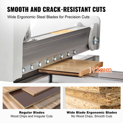Floor Cutter 330mm, Cuts Vinyl Plank, Laminate, Engineered Hardwood, Siding, 12mm Cutting Depth Effortless And Easy Cutting, Vinyl Plank Cutter for LVP, WPC, SPC, LVT, VCT, PVC, and More - Image 4