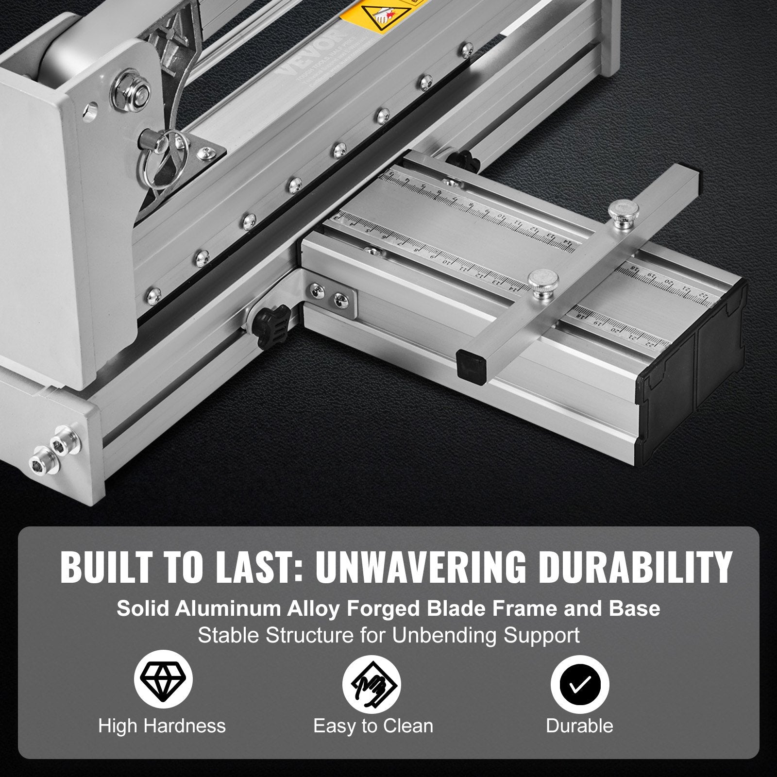 Floor Cutter 330mm, Cuts Vinyl Plank, Laminate, Engineered Hardwood, Siding, 12mm Cutting Depth Effortless And Easy Cutting, Vinyl Plank Cutter for LVP, WPC, SPC, LVT, VCT, PVC, and More - Image 6