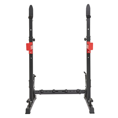 Squat Power Rack Adjustable Heavy Duty Barbell Weight Bench Press Stand - Image 9