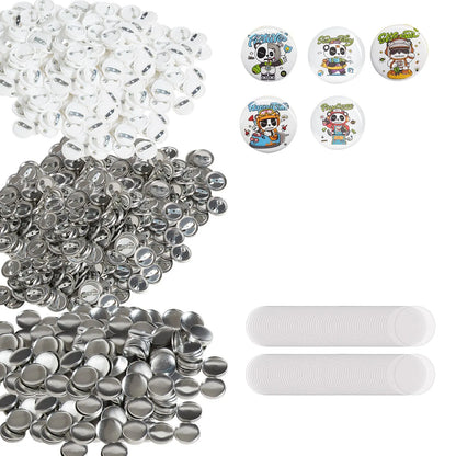 1" 25mm Button Badge Parts Supplies for Button Maker Machine 500 Sets - Image 9