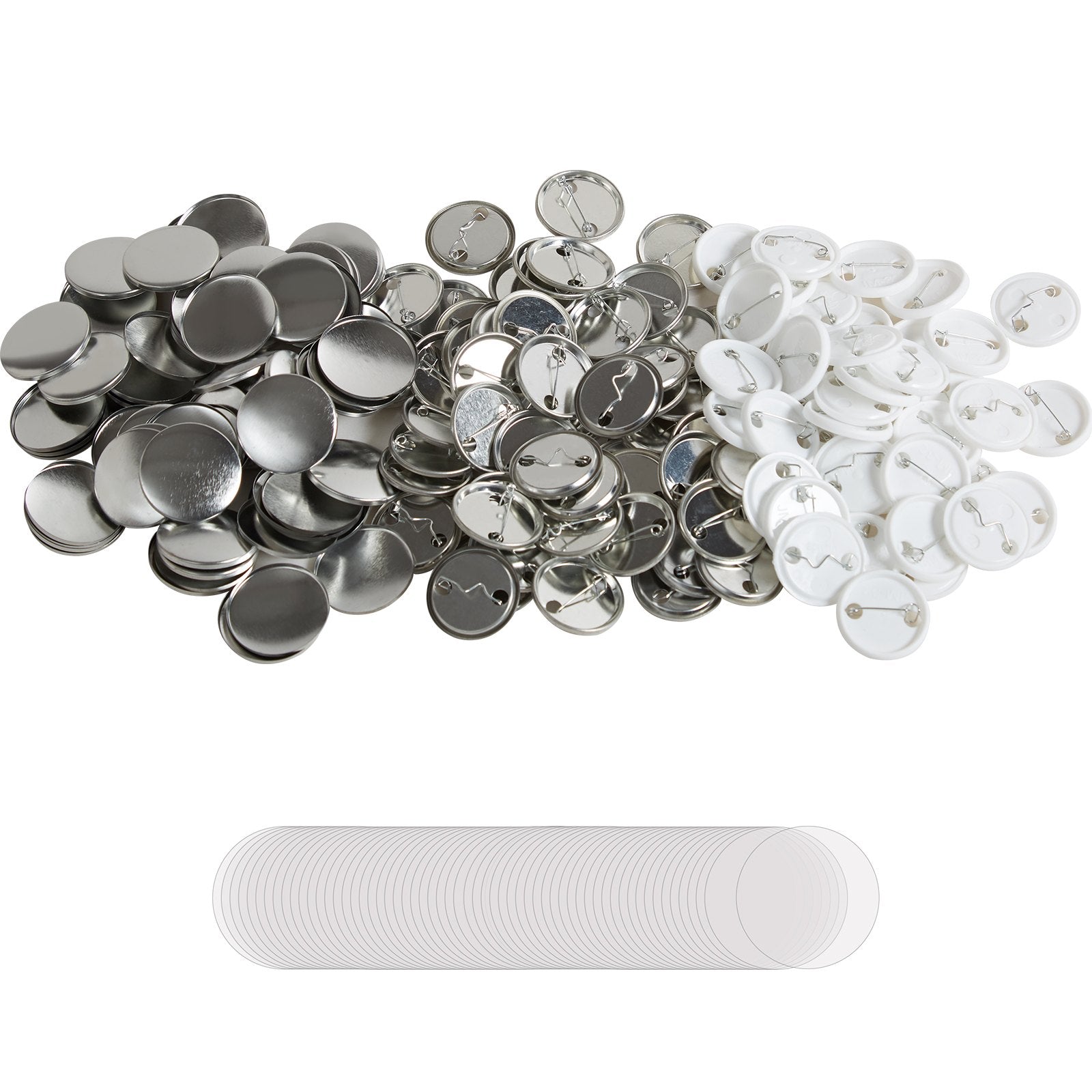 1.25" 32mm Button Badge Parts Supplies for Button Maker Machine 500 Sets - Image 9