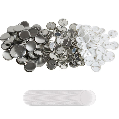 1.25" 32mm Button Badge Parts Supplies for Button Maker Machine 500 Sets - Image 9