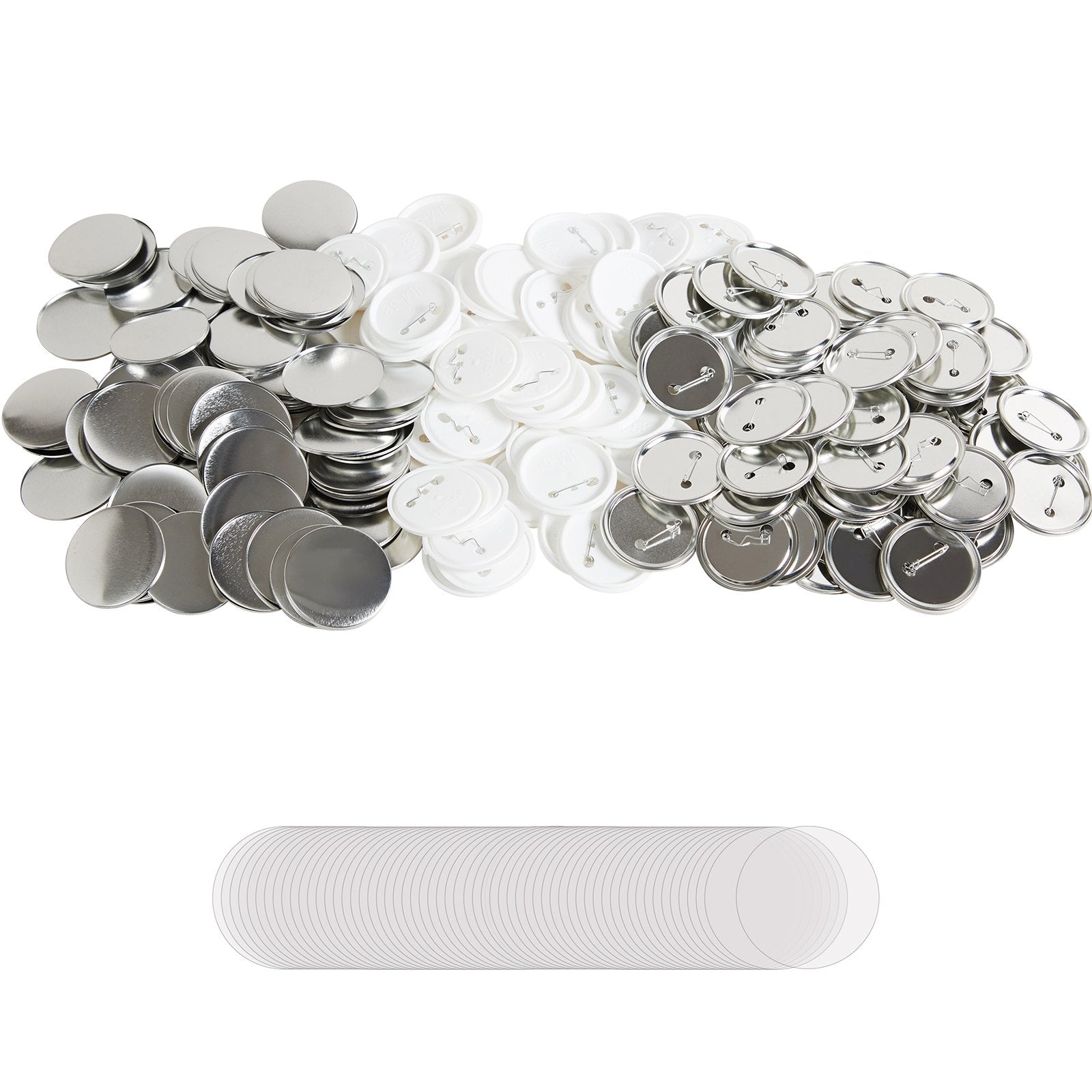 2.25" 58mm Button Badge Parts Supplies for Button Maker Machine 500 Sets - Image 9