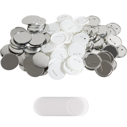 3" 75mm Button Badge Parts Supplies for Button Maker Machine 200 Sets - Image 9