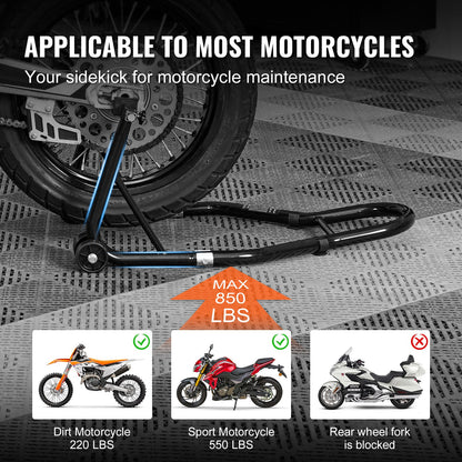 Motorcycle Bike Stand Rear 850 LBS Forklift Spoolift Paddock Swingarm Lift - Image 4