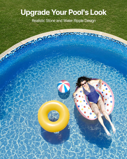 Round Pool Liner 24ft Overlap Style Pool Liner 54in Wall Height - Image 6