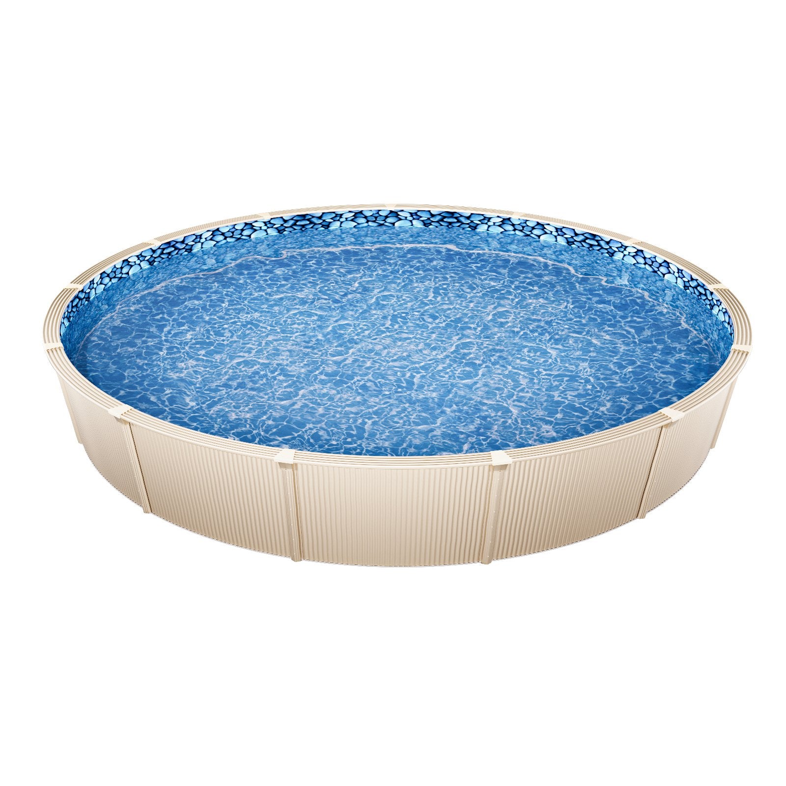 Round Pool Liner 24ft Overlap Style Pool Liner 54in Wall Height - Image 9