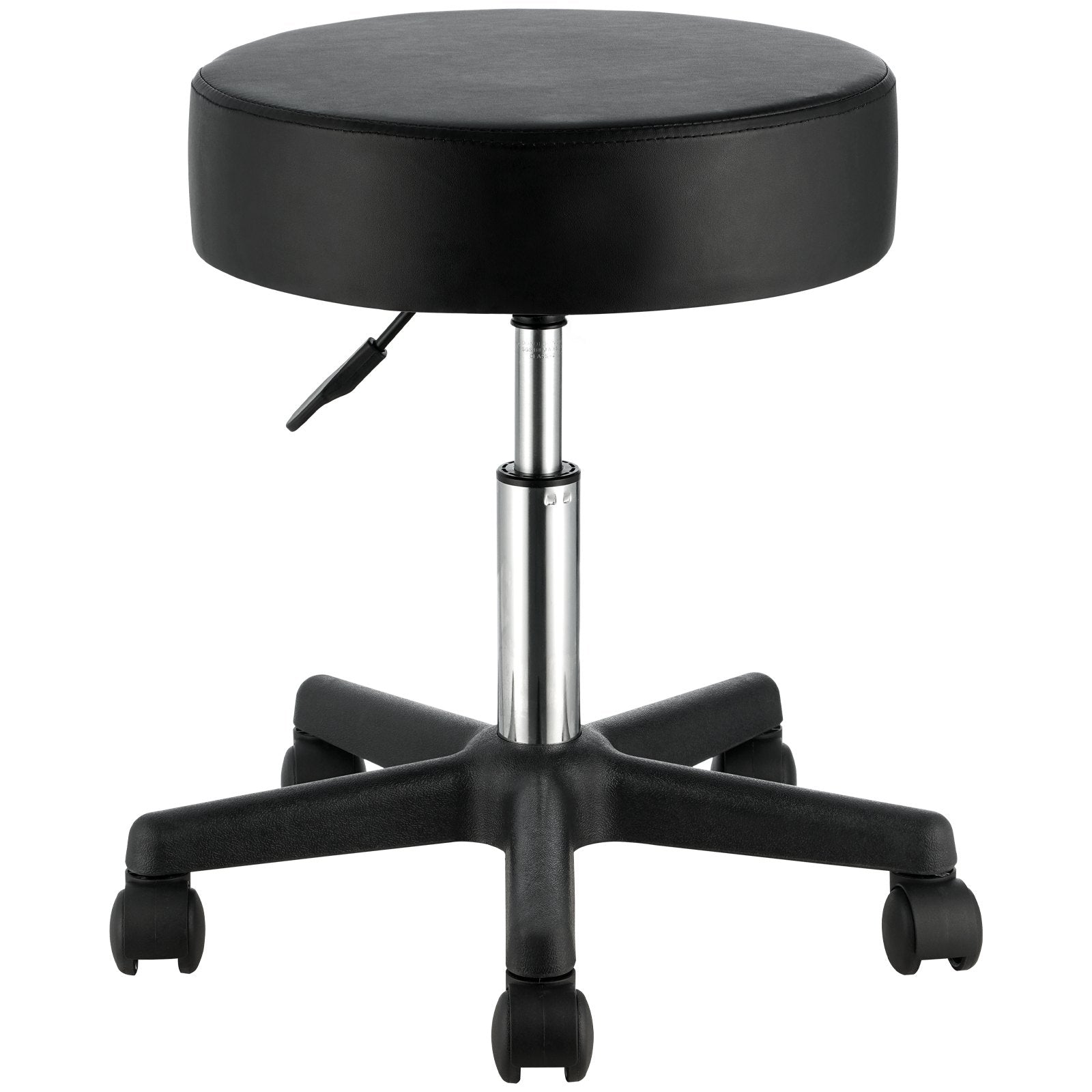 Rolling Stools with Wheels, 400 LBS Weight Capacity Adjustable Height Stool with Ultra-Thick Seat Cushion, Swivel Stools Chair for Salon, Bar, Home, Office, Tatoo, Medical, Massage, Black - Image 9