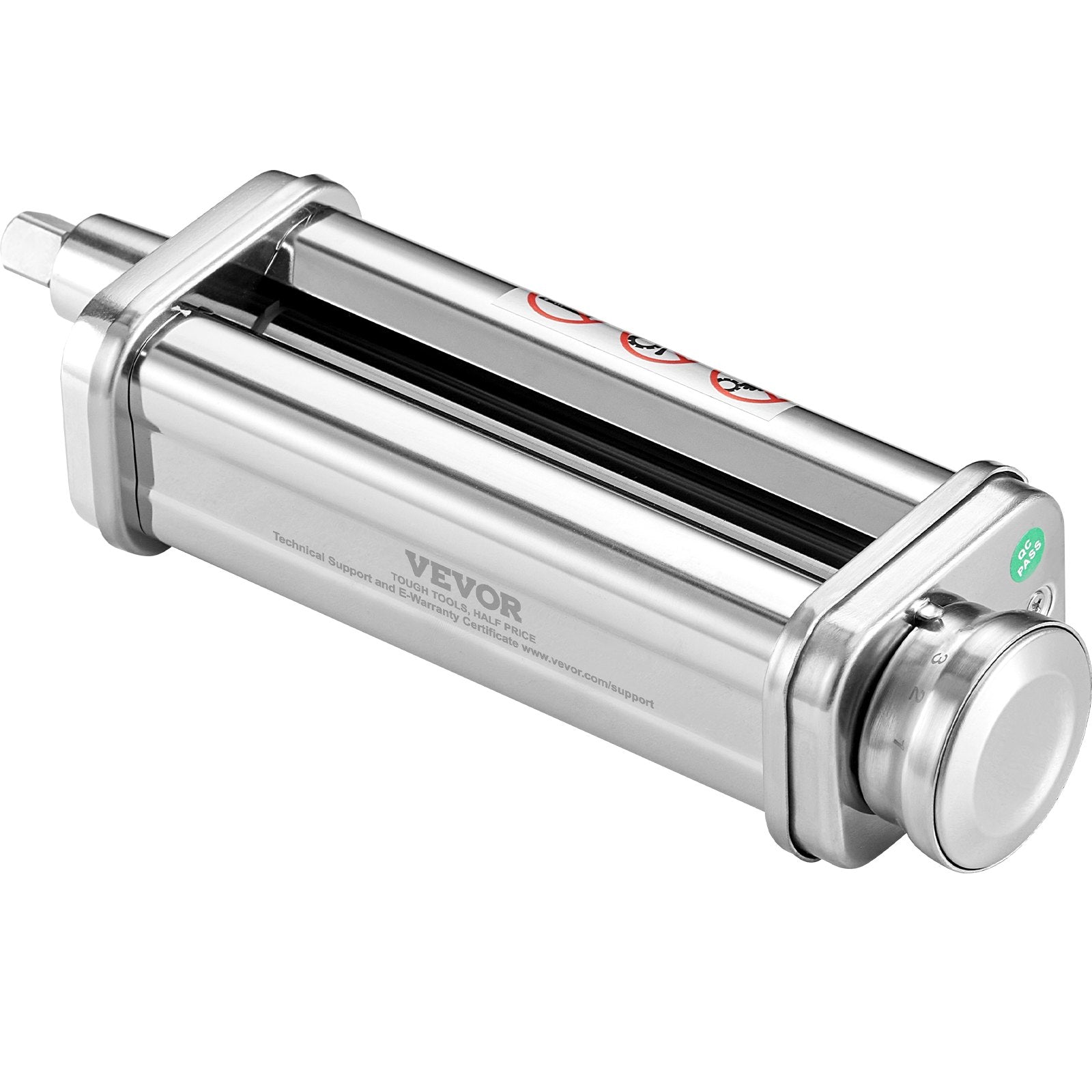 Pasta Attachment for KitchenAid Stand Mixer, Stainless Steel Pasta Sheet Roller Attachment, Pasta Maker Machine Accessory with 8 Adjustable Thickness Knob, KitchenAid Pasta Attachment by VEVOR - Image 9